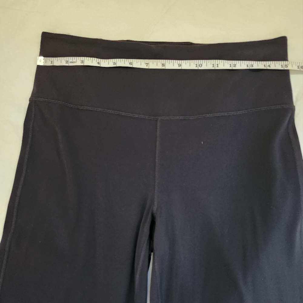 Athleta Size Large Women's Black Flared Pants - Picture 3 of 8
